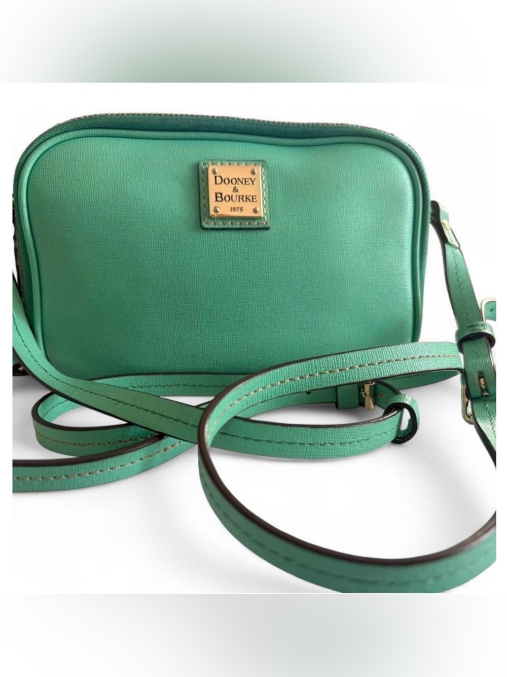 Dooney & Bourke Mint Green Leather Crossbody